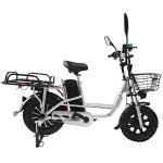 16-inch beach tire Yilan Princess second-generation electric bicycle without shock absorption, brushless, gearless motor and lithium battery